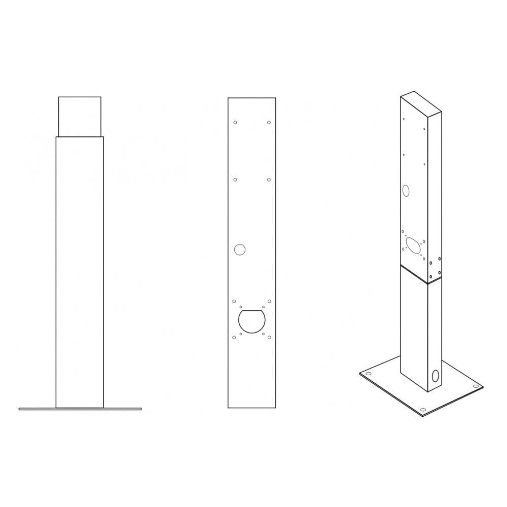 evchargershop Charger accessories Rack for charging stations