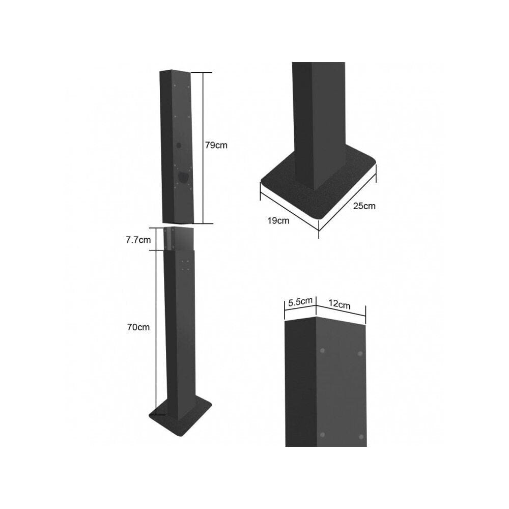 evchargershop Charger accessories Rack for charging stations