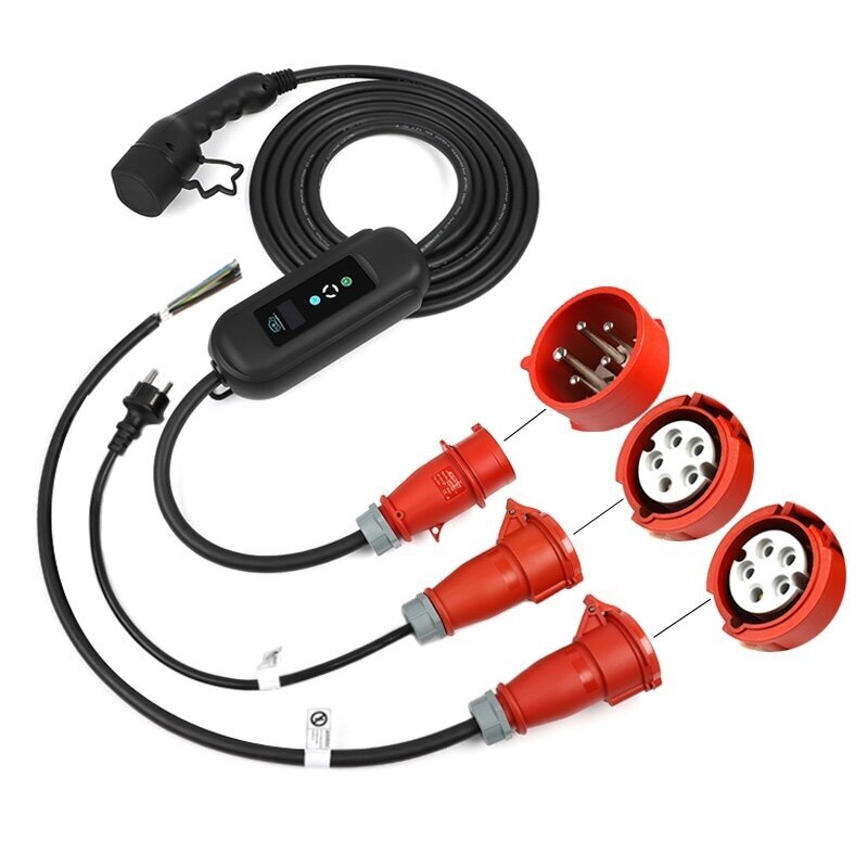 Charging cable 480 V - Type 2 ( 16A, 3 phases 11 kW)