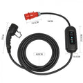 Charging cable 480 V - Type 2 ( 16A, 3 phases 11 kW)