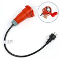 Charging cable 480 V - Type 2 ( 16A, 3 phases 11 kW)