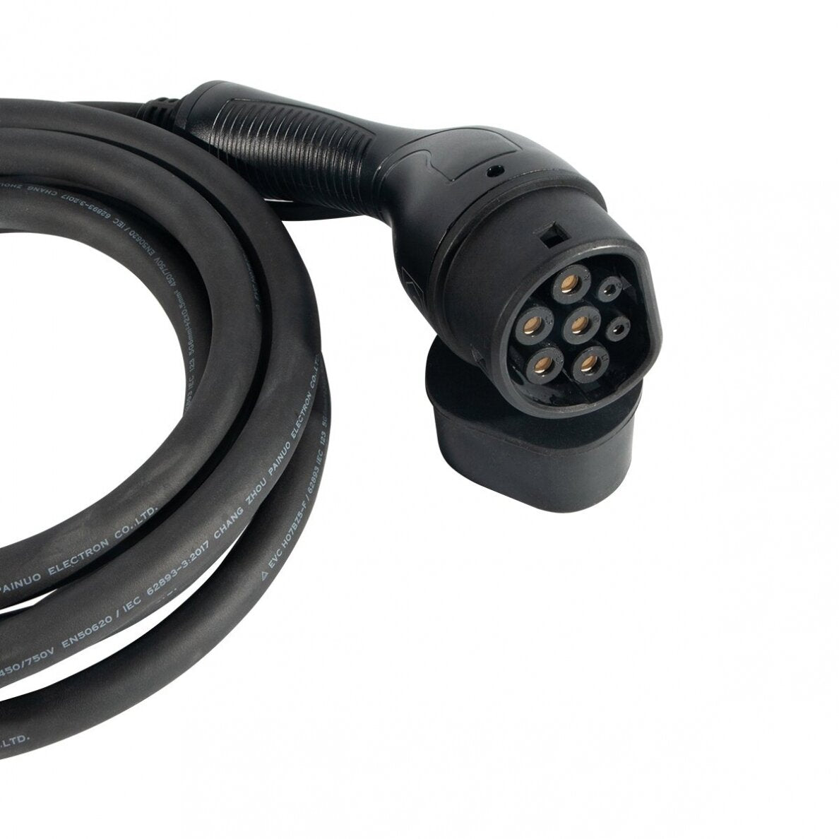 Charging cable 7 m long Type 2 - Type 2 ( 32A, 3 phases, 21 KW )