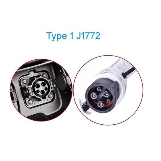 Charging cable Type 1 - Type 2 ( 32A, 1 phase, 7KW )