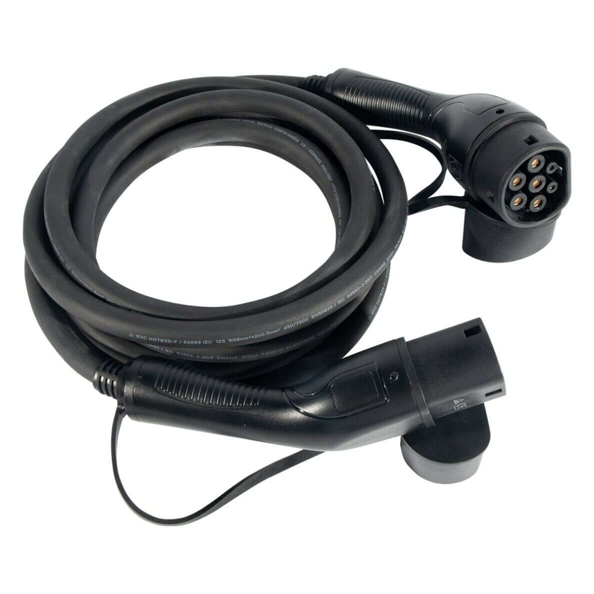 Charging cable Type 2 - Type 2 ( 32A, 1 phase, 7 KW )