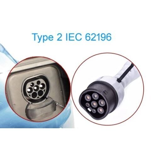 Charging cable Type 2 - Type 2 - ( 32A, 3 Phase, 21 KW )