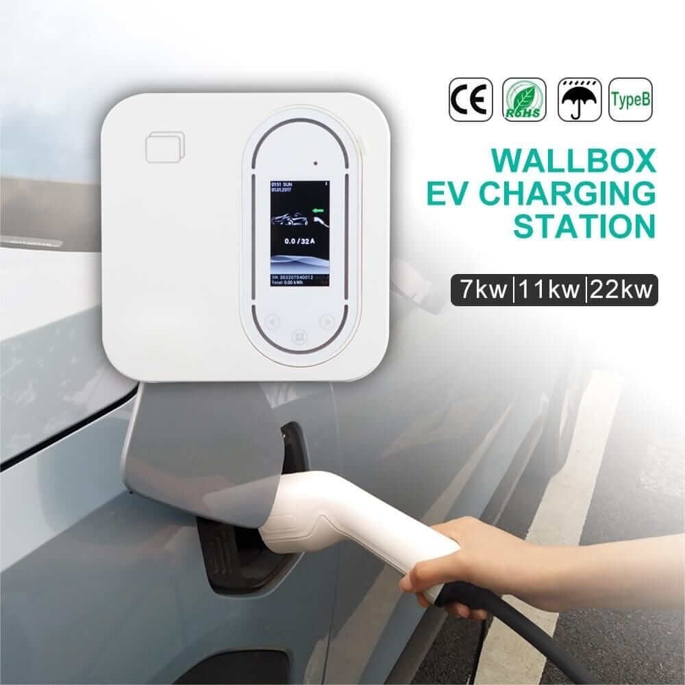 Charging station 11kW CN-ANS loading station with app, RFID card and OCPP protocol