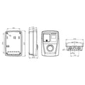 Charging station 3 phase, 11Kw with type 2 socket + balance power regulation