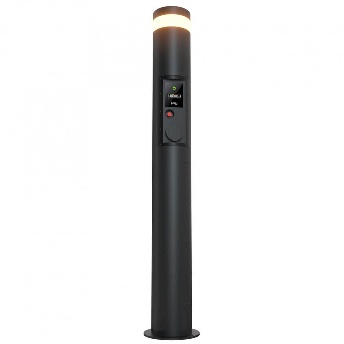EcoPillar 2x22kW charging station with OCPP protocol, Wi-fi control