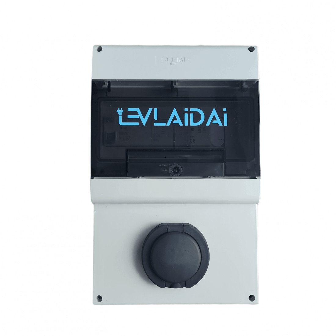 Charging station with Type 2 socket, 3 phases, 22 kW