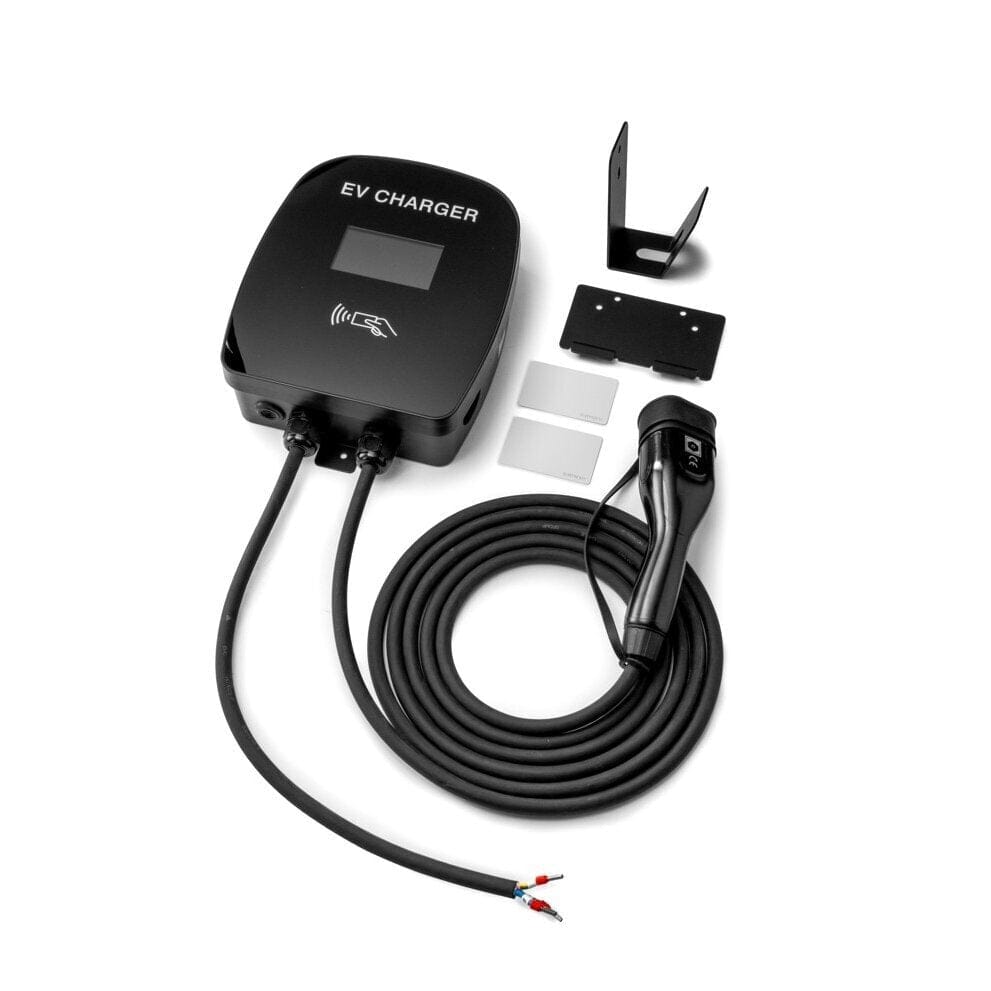 evchargershop Charging station HYSUN charging station Wallbox 22kW with type 2 cable, 5m, OCPP protocol,