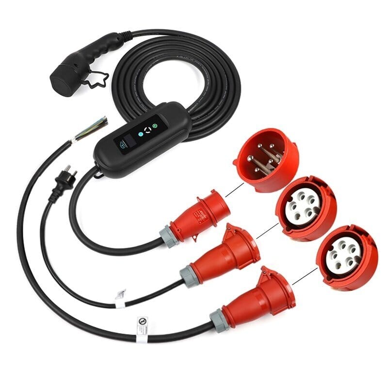 Charging cable 480 V - Type 2 ( 16A, 3 phase 11 kW) - 10m