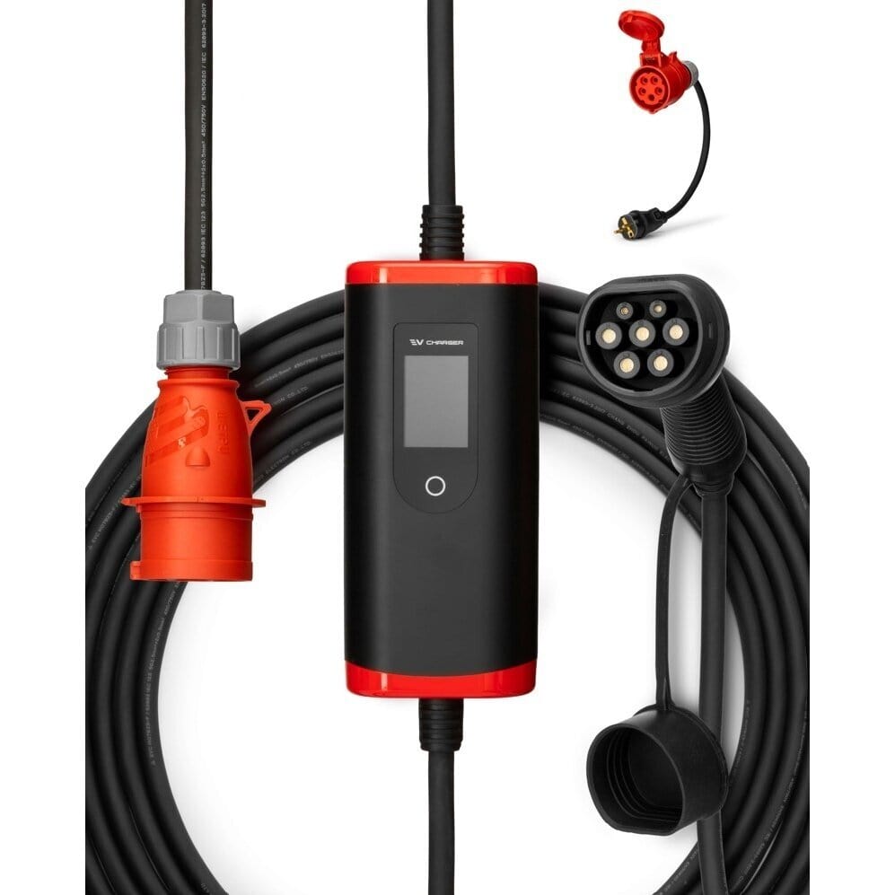 evchargershop Charging cable 5 meters Charging cable 480 V - Type 2 ( 16A, 3 phases 11 kW)