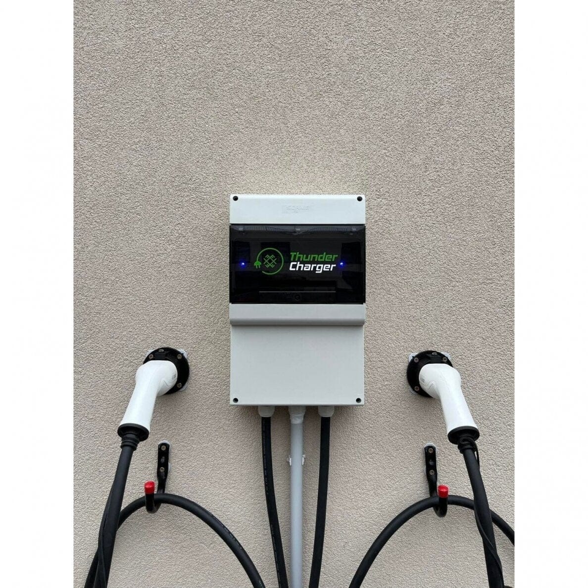 evchargershop Charging station Charging Station 3 Phase, 22 kW with 2 pcs Type 2 Cables 5m Length