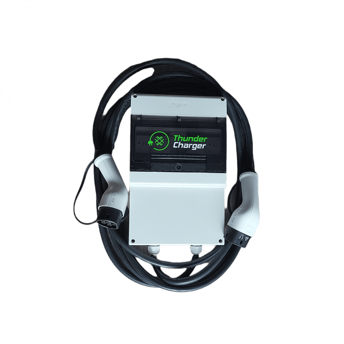 evchargershop Charging station Charging Station 3 Phase, 22 kW with 2 pcs Type 2 Cables 5m Length