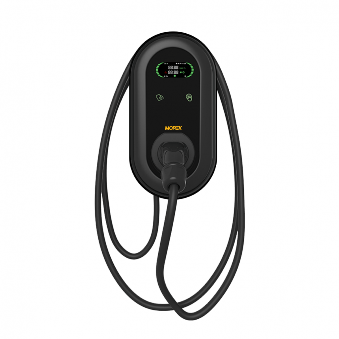 evchargershop Charging station Morek brand 22 kW charging station Type 2 cable (6.5m), dynamic balancing