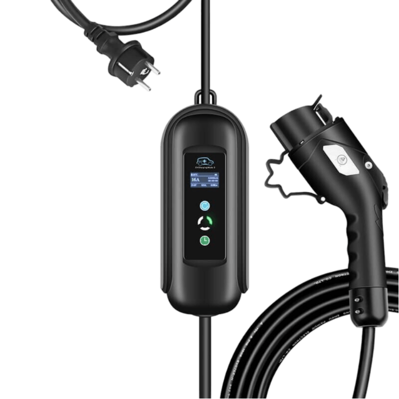 evchargershop Charging cable Charging cable 220V - Type 1 ( 16A, 1 phase 3.6 kW) with time function