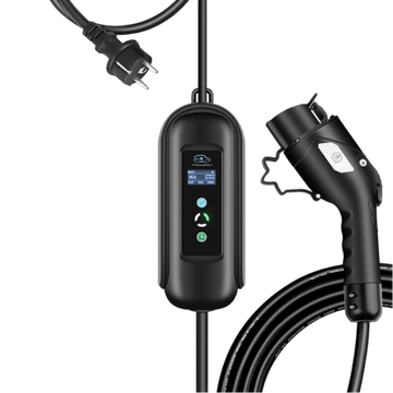 evchargershop Charging cable Charging cable 220V - Type 1 ( 16A, 1 phase 3.6 kW) with time function