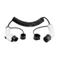Spiral charging cable Type 2 - Type 1 - ( 32A, 1 phase, 6,6KW )