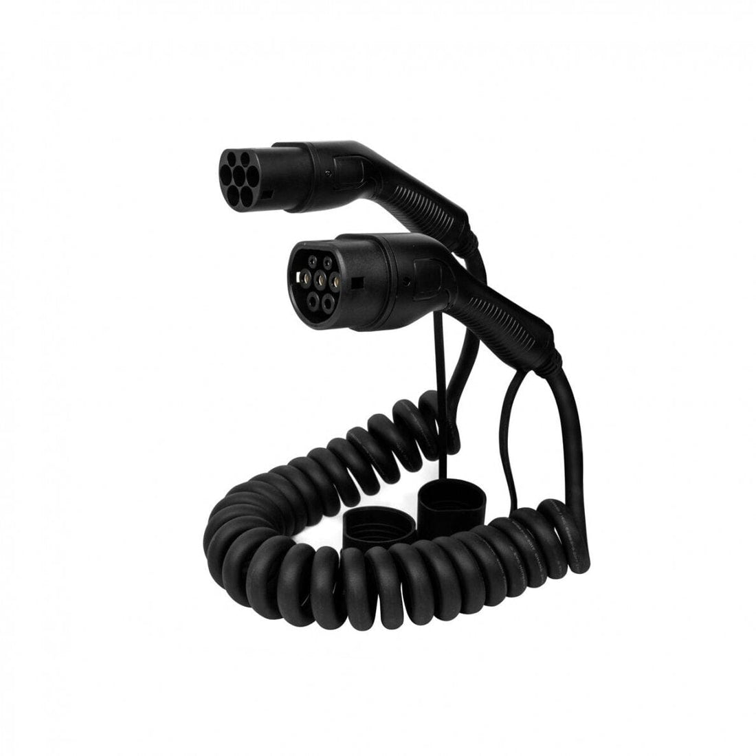 Spiral charging cable Type 2 - Type 2 - ( 32A, 1 phase, 6,6 KW )