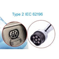Spiral charging cable Type 2 - Type 2 - ( 32A, 1 phase, 6,6 KW )